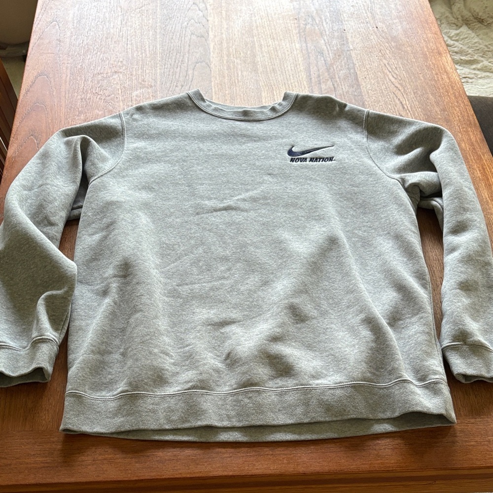 Nike Villanova Gray Crewneck Sweatshirt